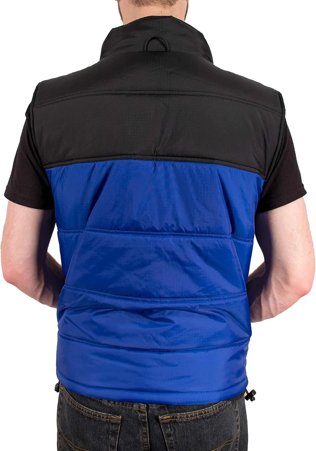 3in1 Men's Winter Coat Jacket Warm Parka w/Insulated Snow Vest
