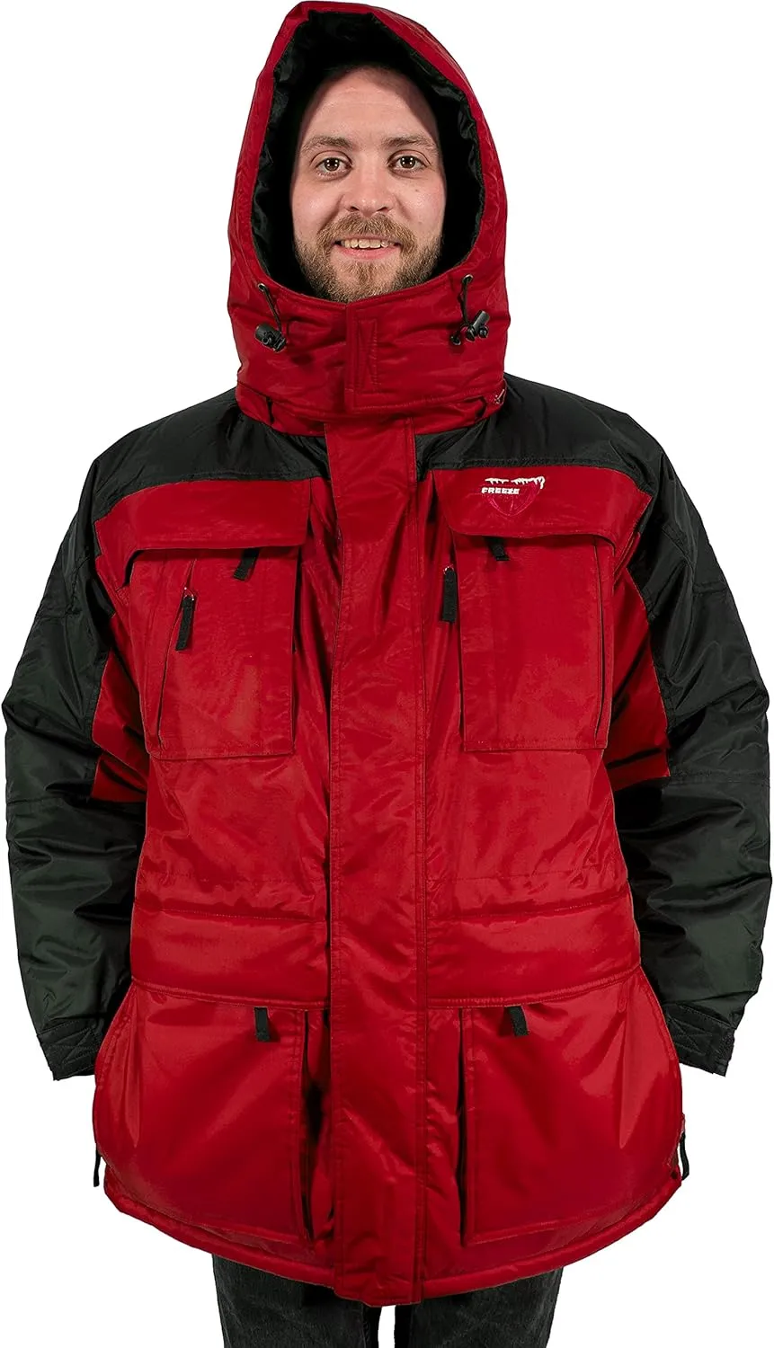 3in1 Men's Winter Coat Jacket Warm Parka w/Insulated Snow Vest