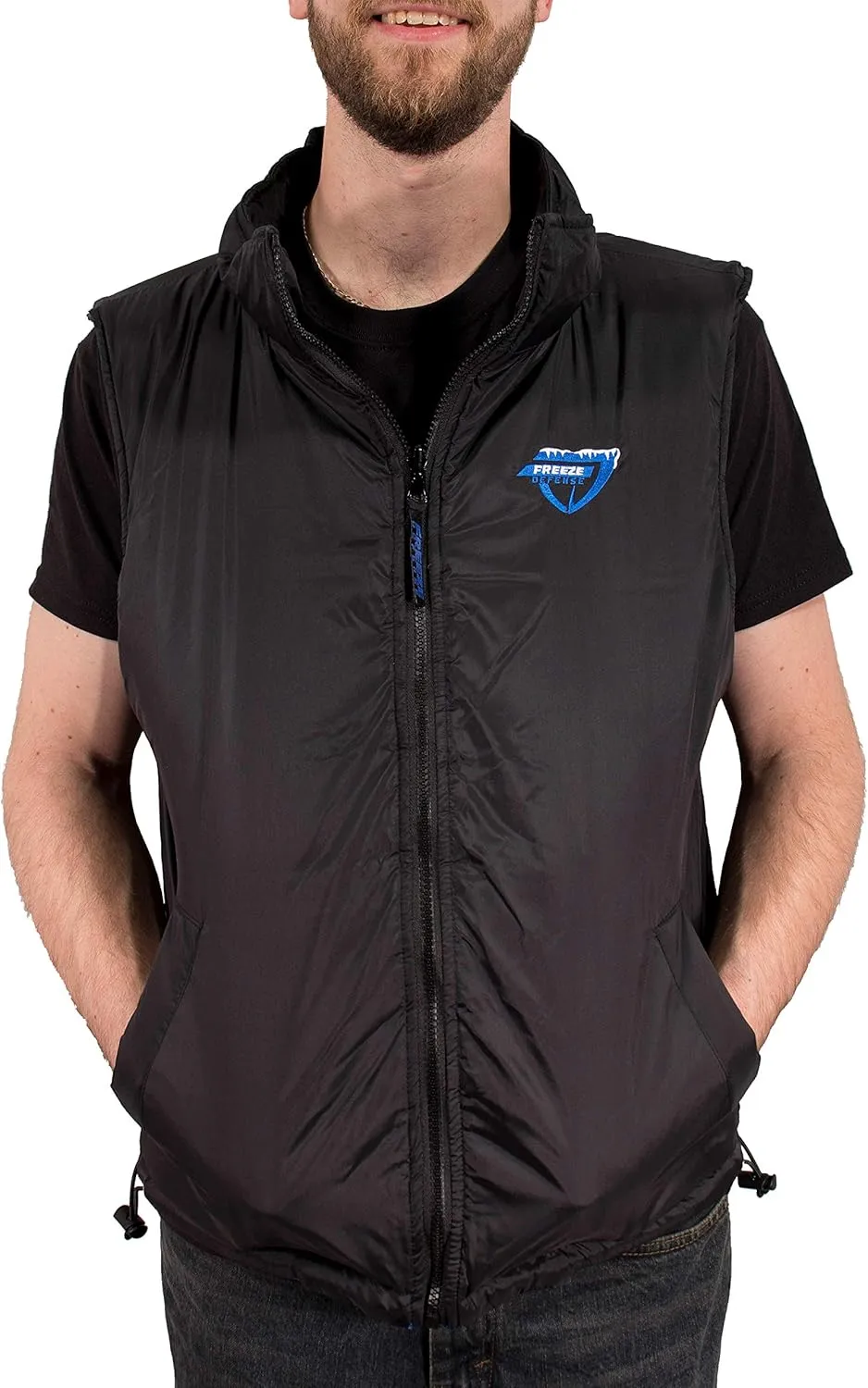 3in1 Men's Winter Coat Jacket Warm Parka w/Insulated Snow Vest