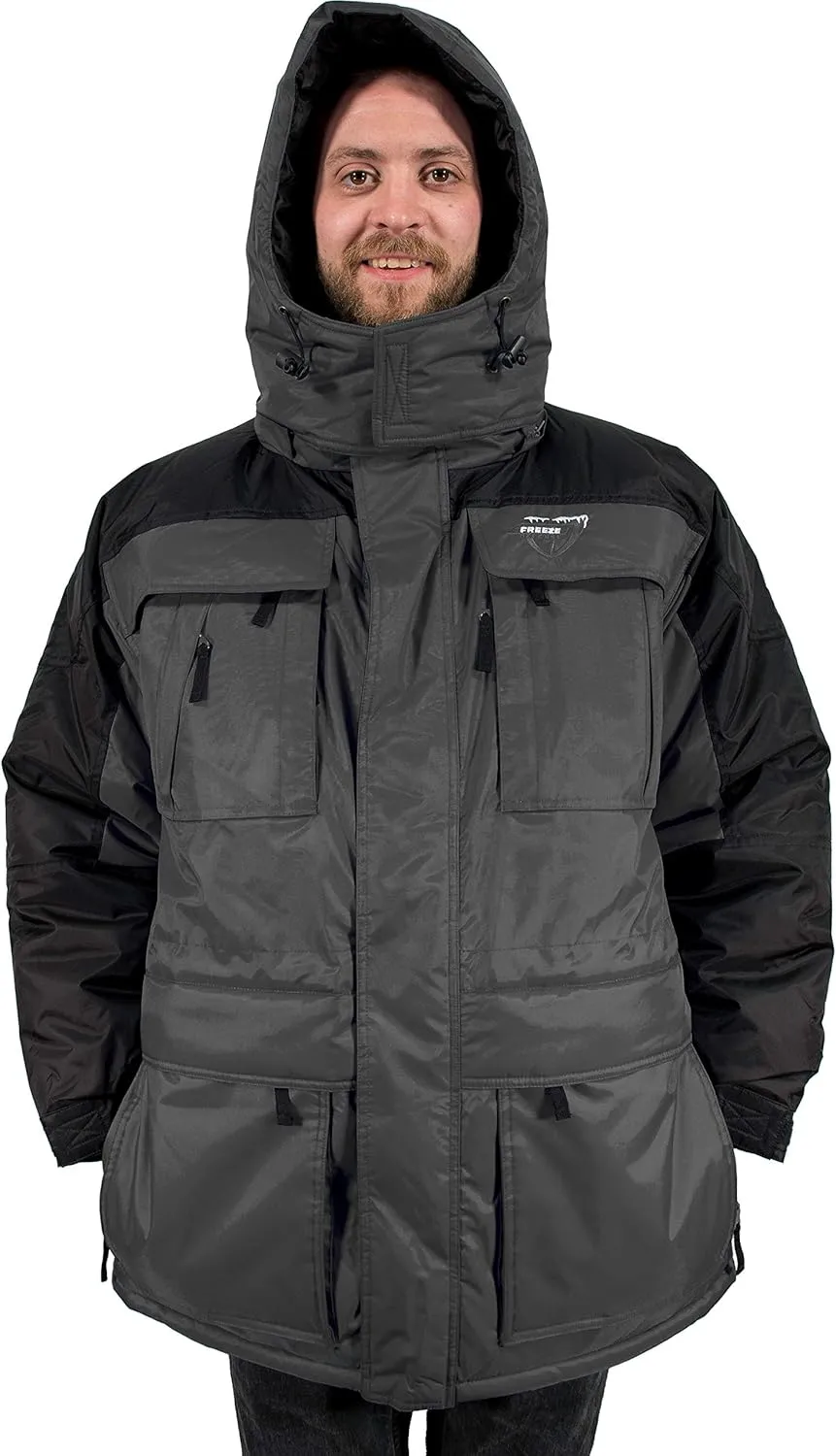 3in1 Men's Winter Coat Jacket Warm Parka w/Insulated Snow Vest