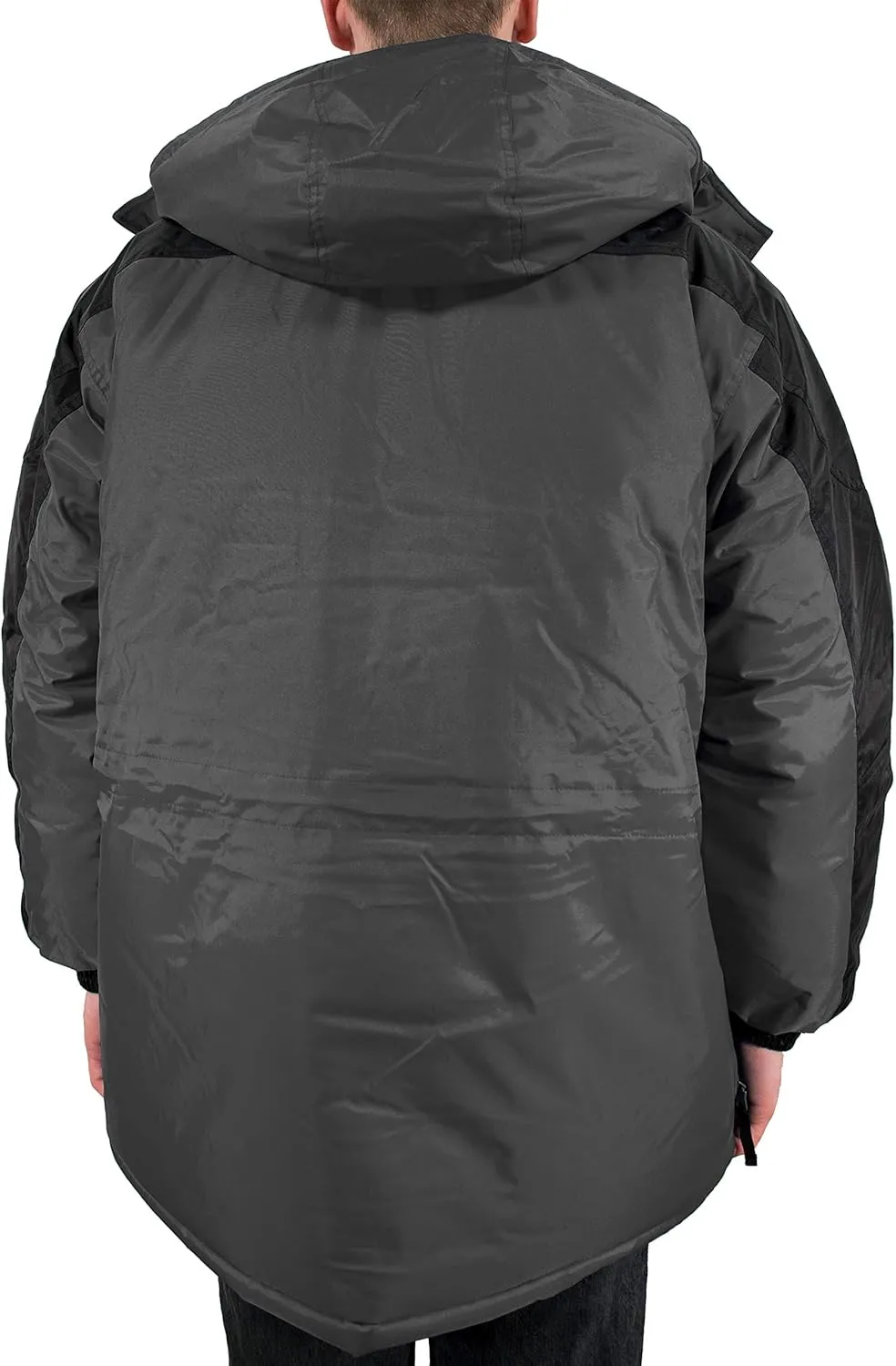3in1 Men's Winter Coat Jacket Warm Parka w/Insulated Snow Vest