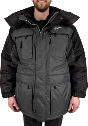3in1 Men's Winter Coat Jacket Warm Parka w/Insulated Snow Vest