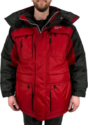 3in1 Men's Winter Coat Jacket Warm Parka w/Insulated Snow Vest
