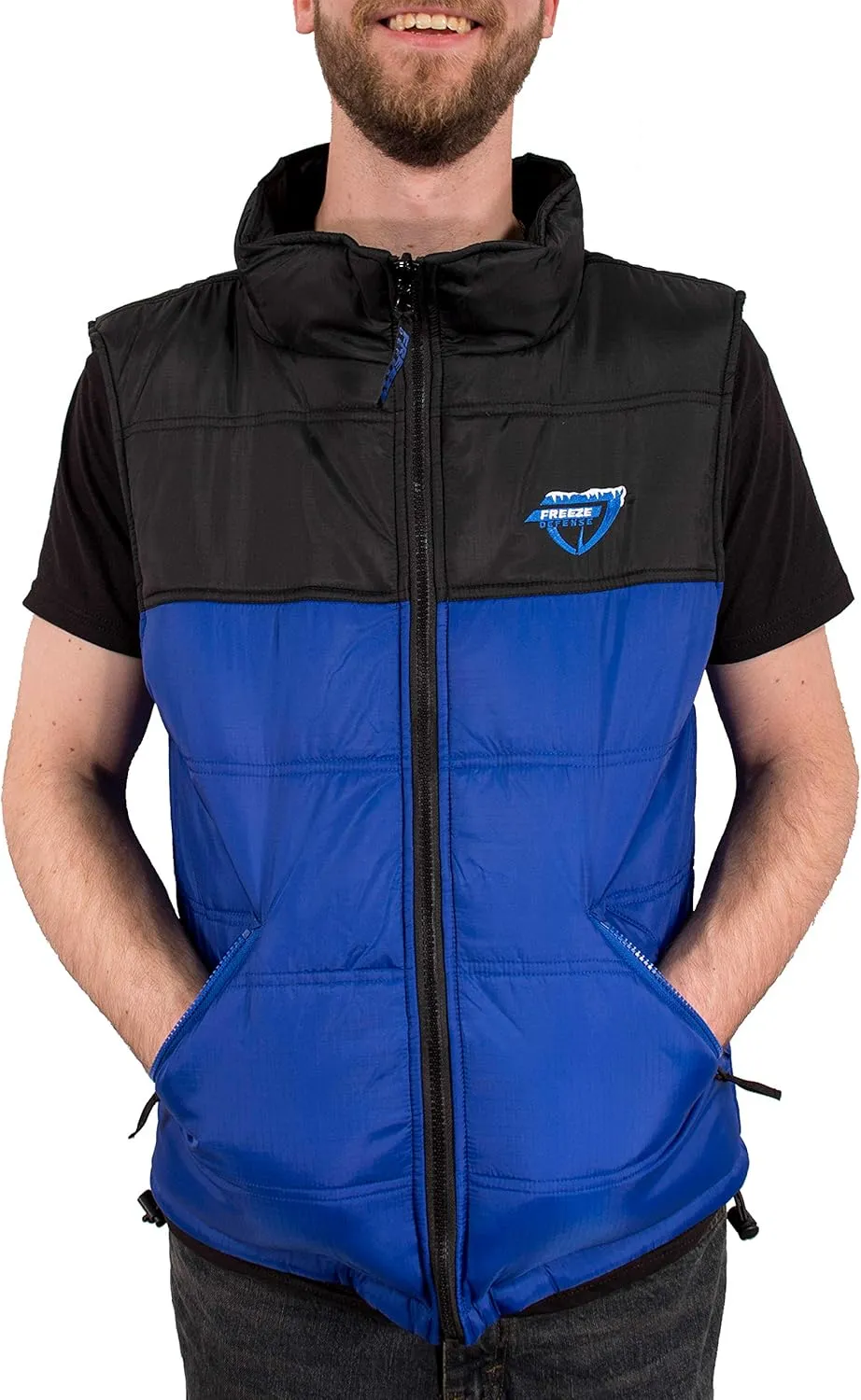 3in1 Men's Winter Coat Jacket Warm Parka w/Insulated Snow Vest