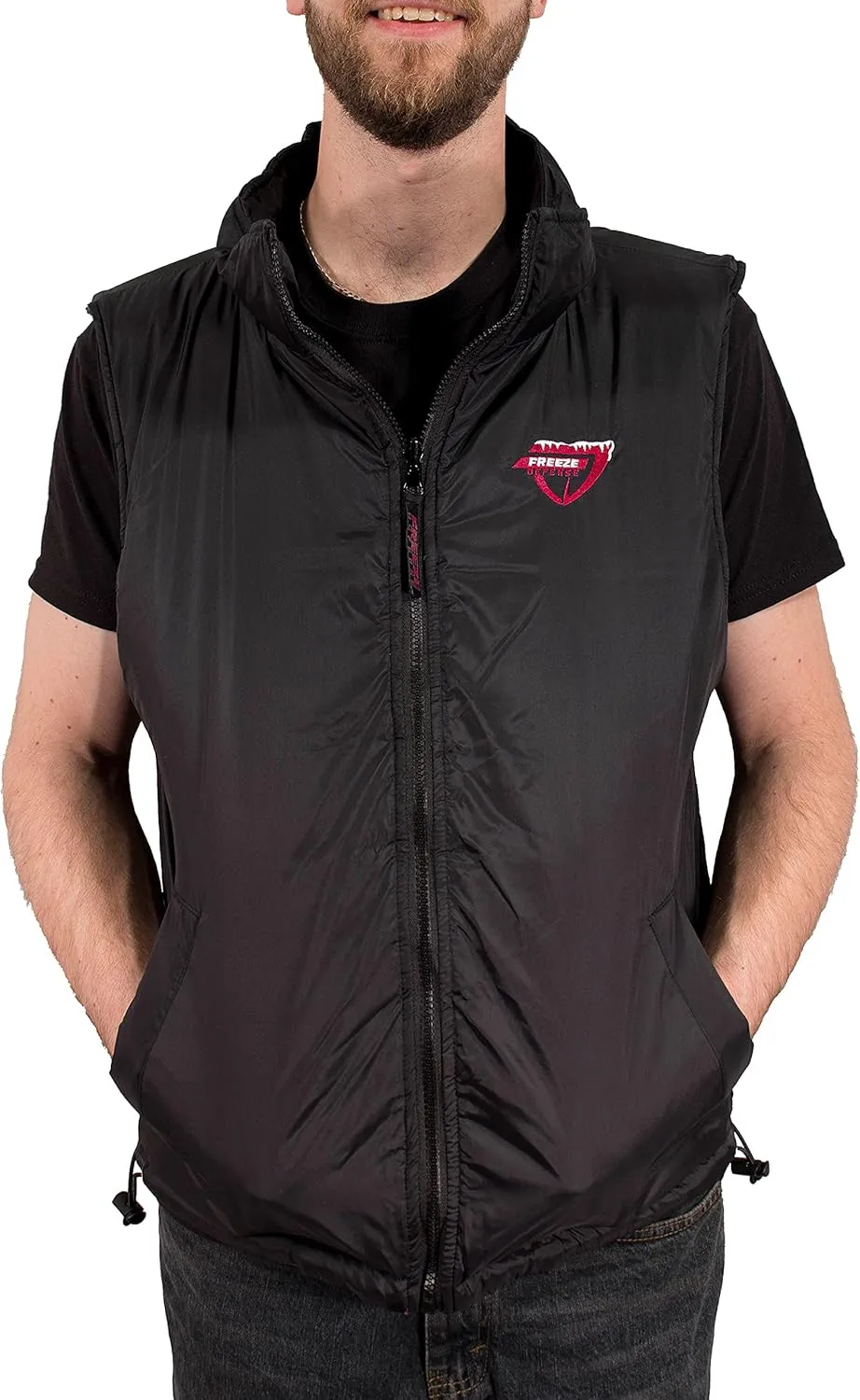 3in1 Men's Winter Coat Jacket Warm Parka w/Insulated Snow Vest