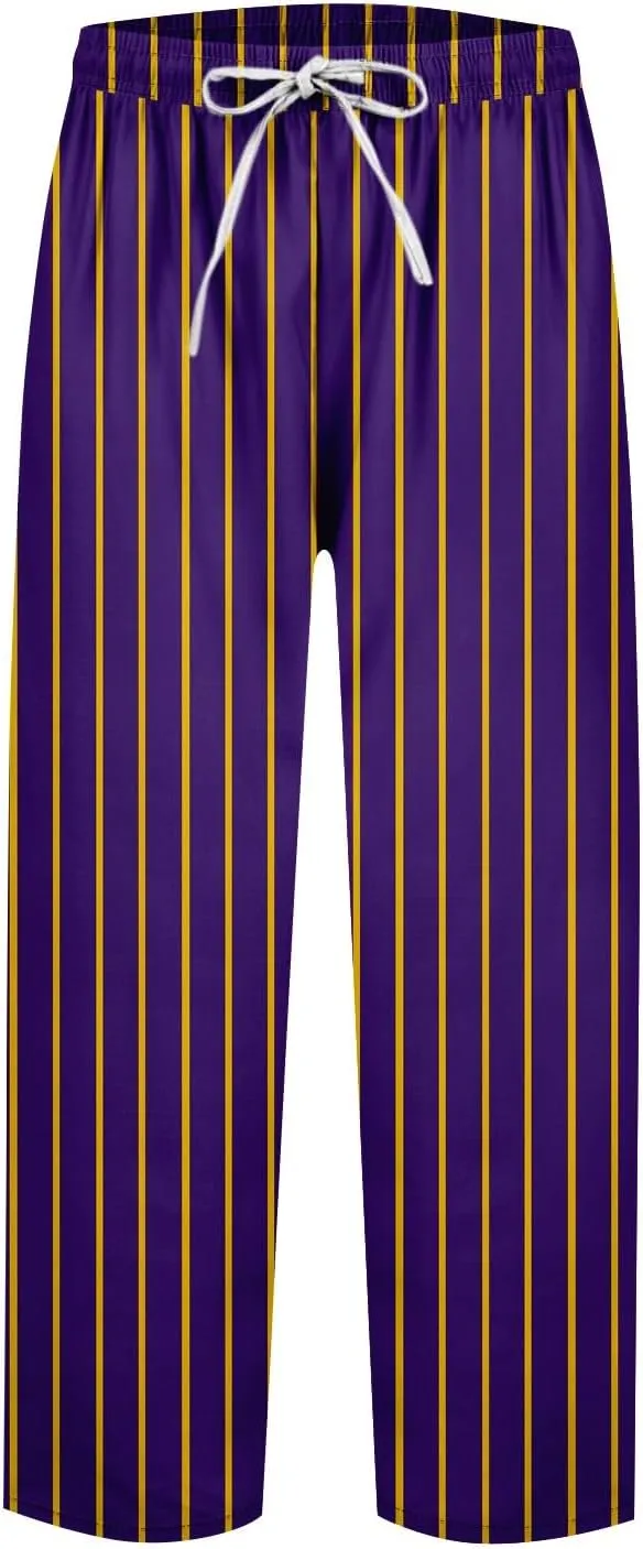 ADHOWBEW Women Capri Pants Trendy Wide Leg High Waist Flowy Summer Lounge Dressy Drawstring Cotton Slacks with Pockets