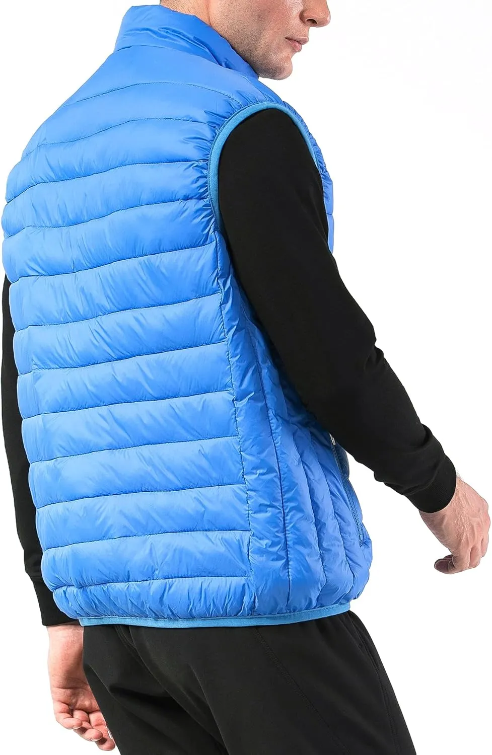 Alpine Swiss Clark Mens Lightweight Down Alternative Vest Jacket