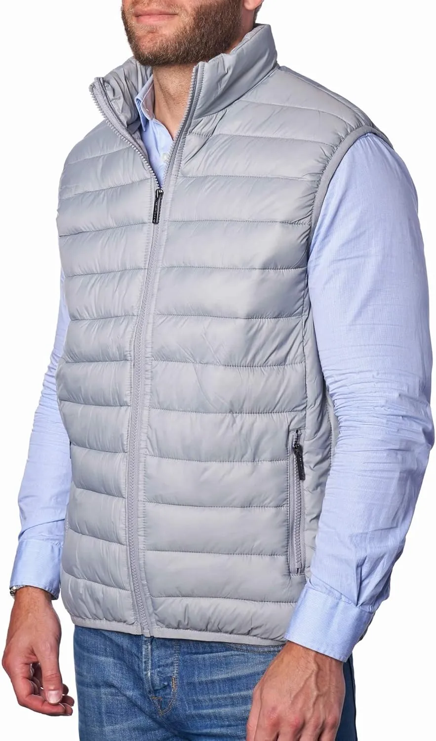 Alpine Swiss Clark Mens Lightweight Down Alternative Vest Jacket