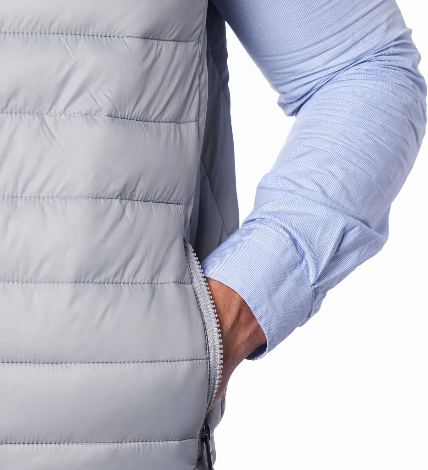Alpine Swiss Clark Mens Lightweight Down Alternative Vest Jacket