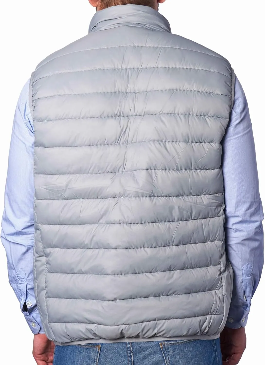 Alpine Swiss Clark Mens Lightweight Down Alternative Vest Jacket