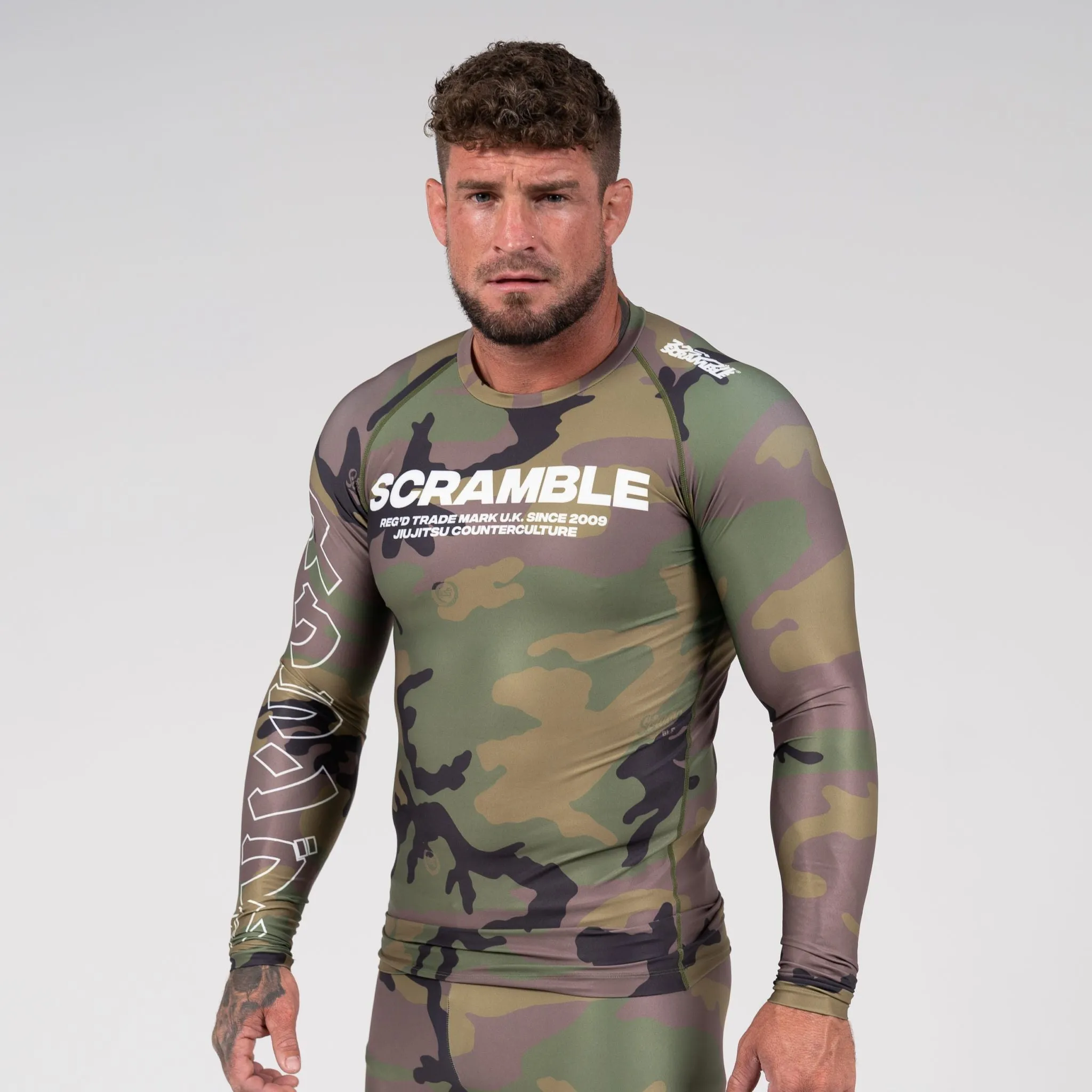 Base Woodland Rash Guard
