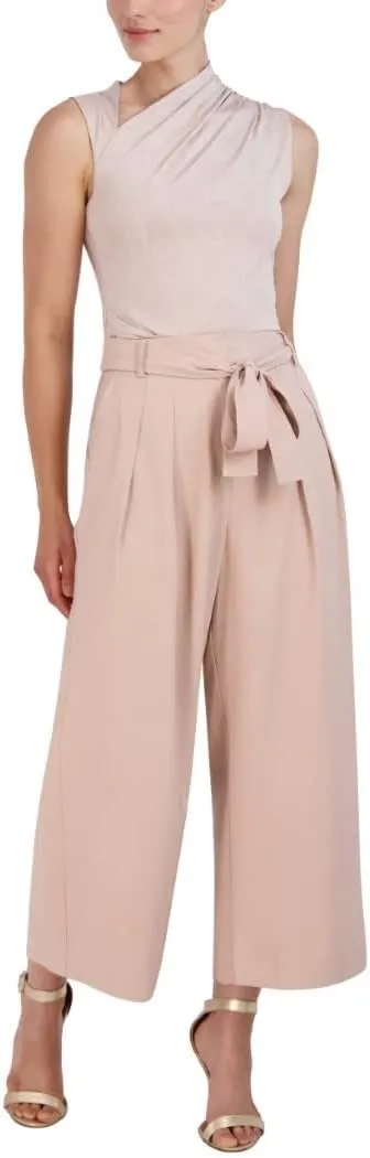 BCBGMAXAZRIA Women's Asymmetrical Neck Sleevless Knit Top
