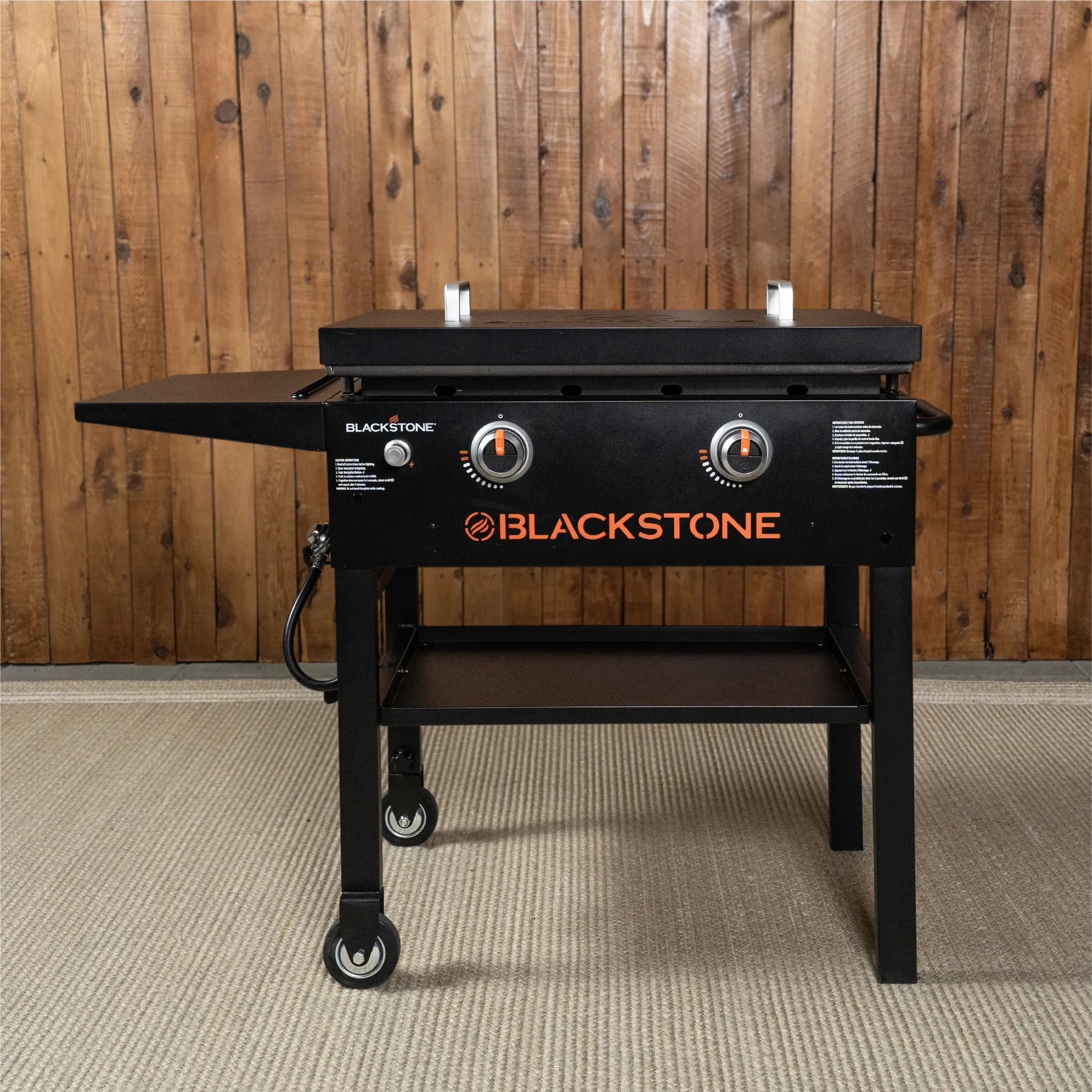 Blackstone Original 2-Burner 28" Propane Omnivore Griddle with Hard Cover
