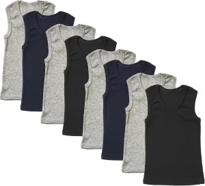 Boys' Cotton Tank Top Undershirt (Multipack)