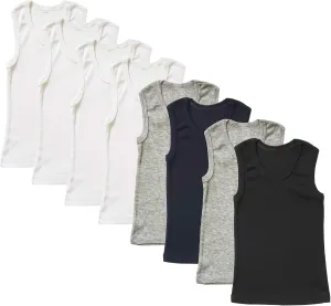 Boys' Cotton Tank Top Undershirt (Multipack)
