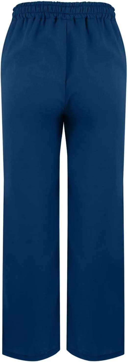 Capris Linen Pants for Women 2025 Summer High Waist Elastic Straight Leg Lounge Pant Lightweight Beach Trousers
