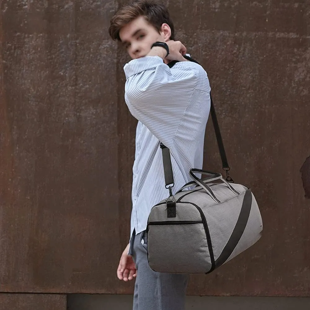 Carry-on Garment Bag Large Duffel Bag Suit Travel Bag Weekend Bag Flight Bag with Shoe Pouch (Color : A, Size : 54 * 28 * 25CM)