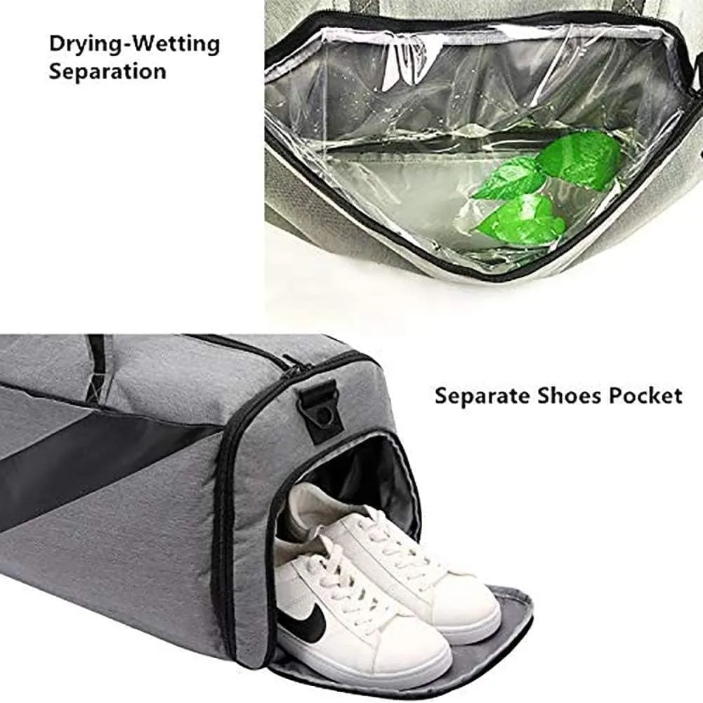 Carry-on Garment Bag Large Duffel Bag Suit Travel Bag Weekend Bag Flight Bag with Shoe Pouch (Color : A, Size : 54 * 28 * 25CM)
