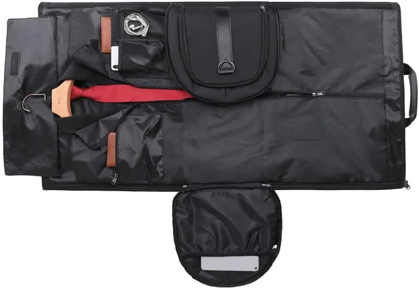 Carry on Garment Bag,Carry on Garment Duffel Bag for Men Women - 2 in 1 Hanging Suitcase Suit Travel Bags (Color : C, Size : 55 * 30 * 28cm)