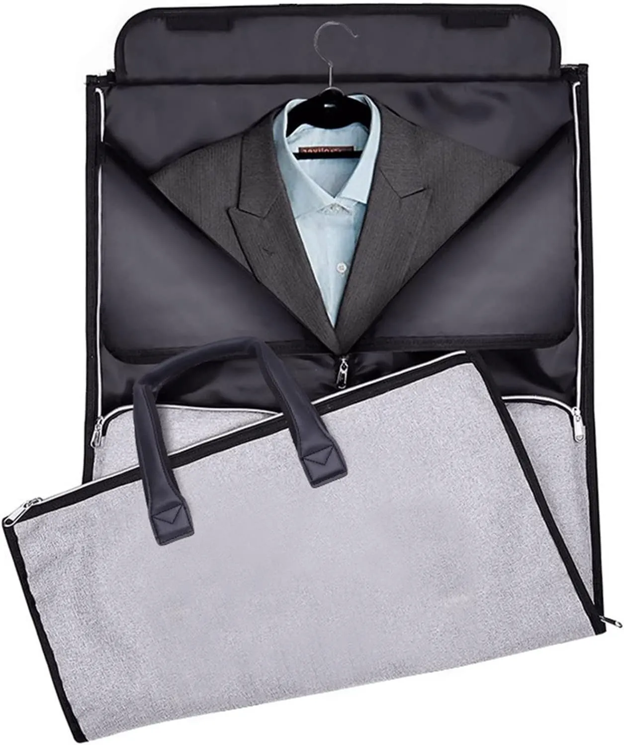 Carry on Garment Bag,Carry on Garment Duffel Bag for Men Women - 2 in 1 Hanging Suitcase Suit Travel Bags (Color : C, Size : 55 * 30 * 28cm)
