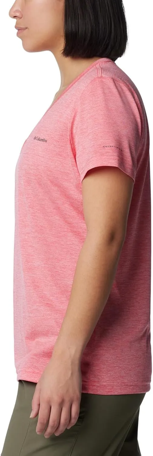 Columbia Women's Hike Short Sleeve V Neck