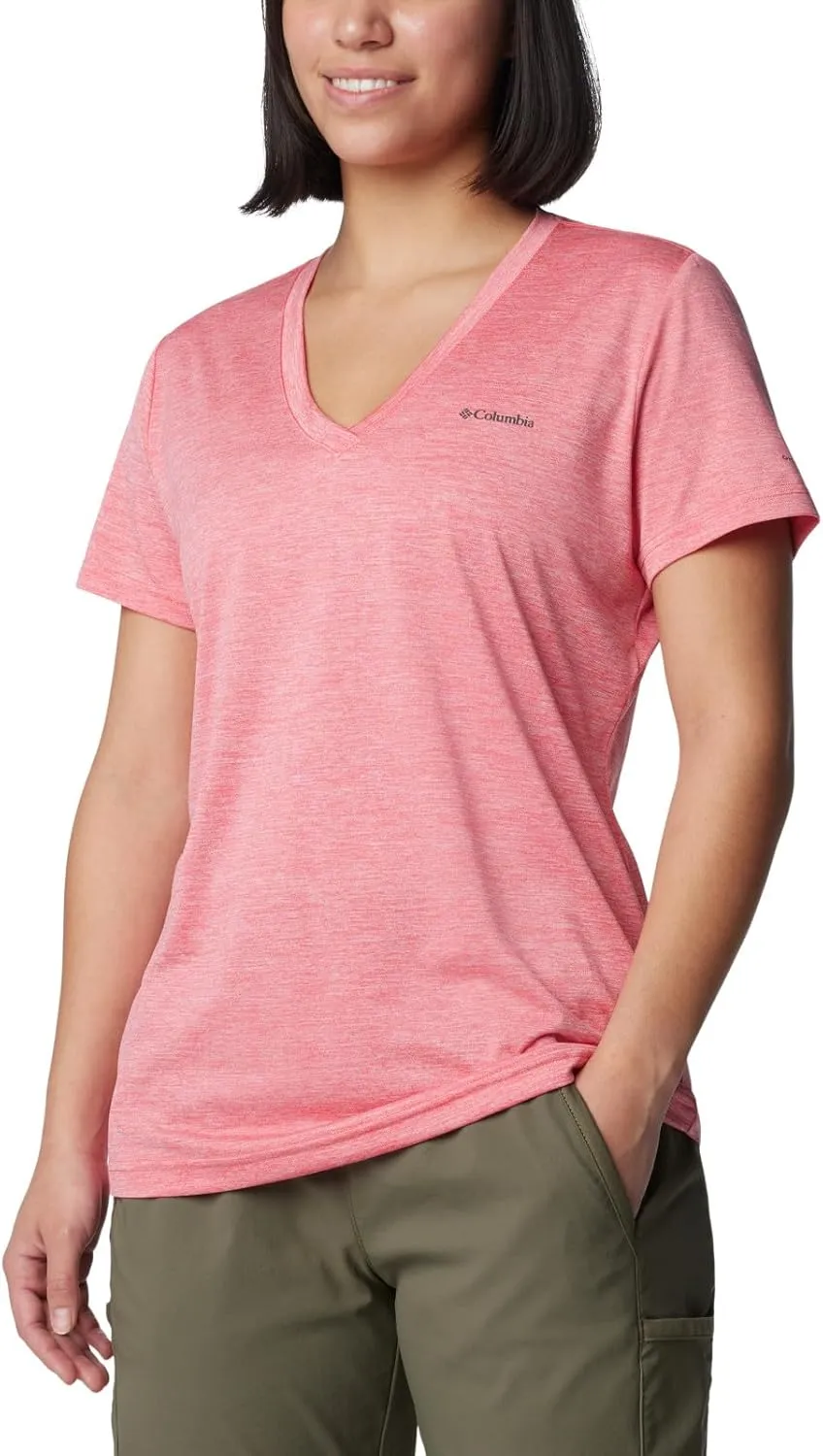 Columbia Women's Hike Short Sleeve V Neck