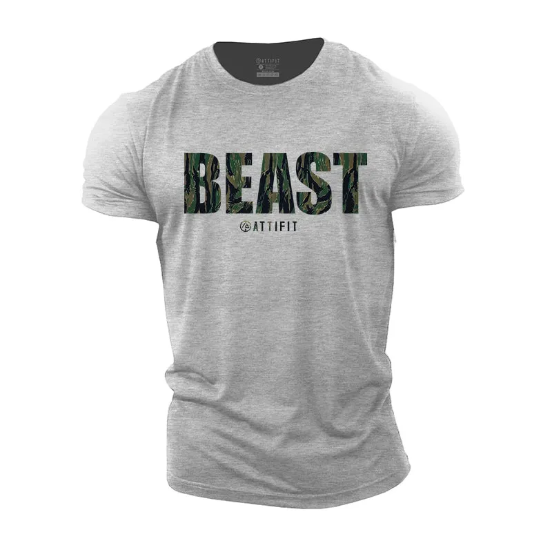 Cotton Beast Graphic Men's T-shirts