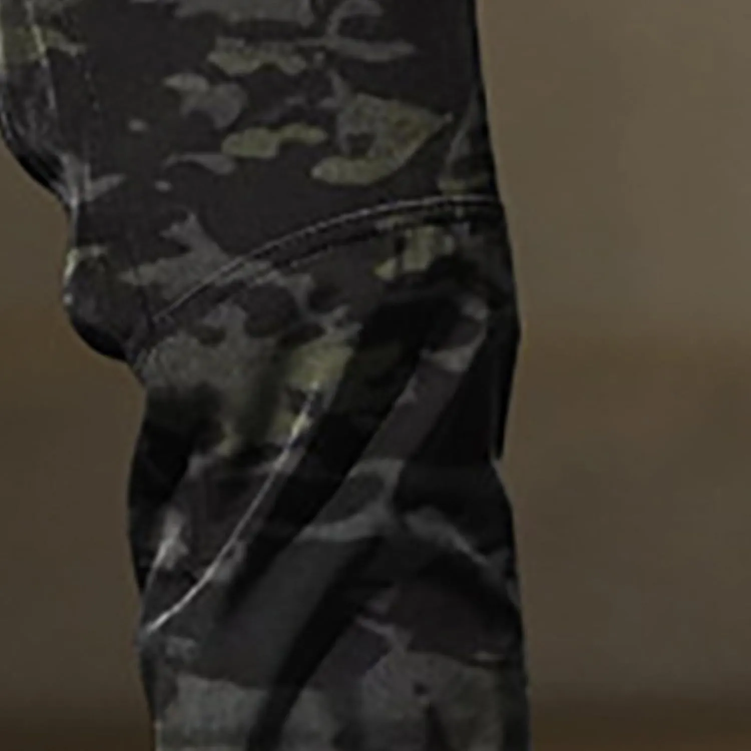 CRNTCEM Mens Camo Cargo Pants Straight Leg Army Combat Military Trousers Chinos Cotton Hiking Hunting Tactical Work Pants