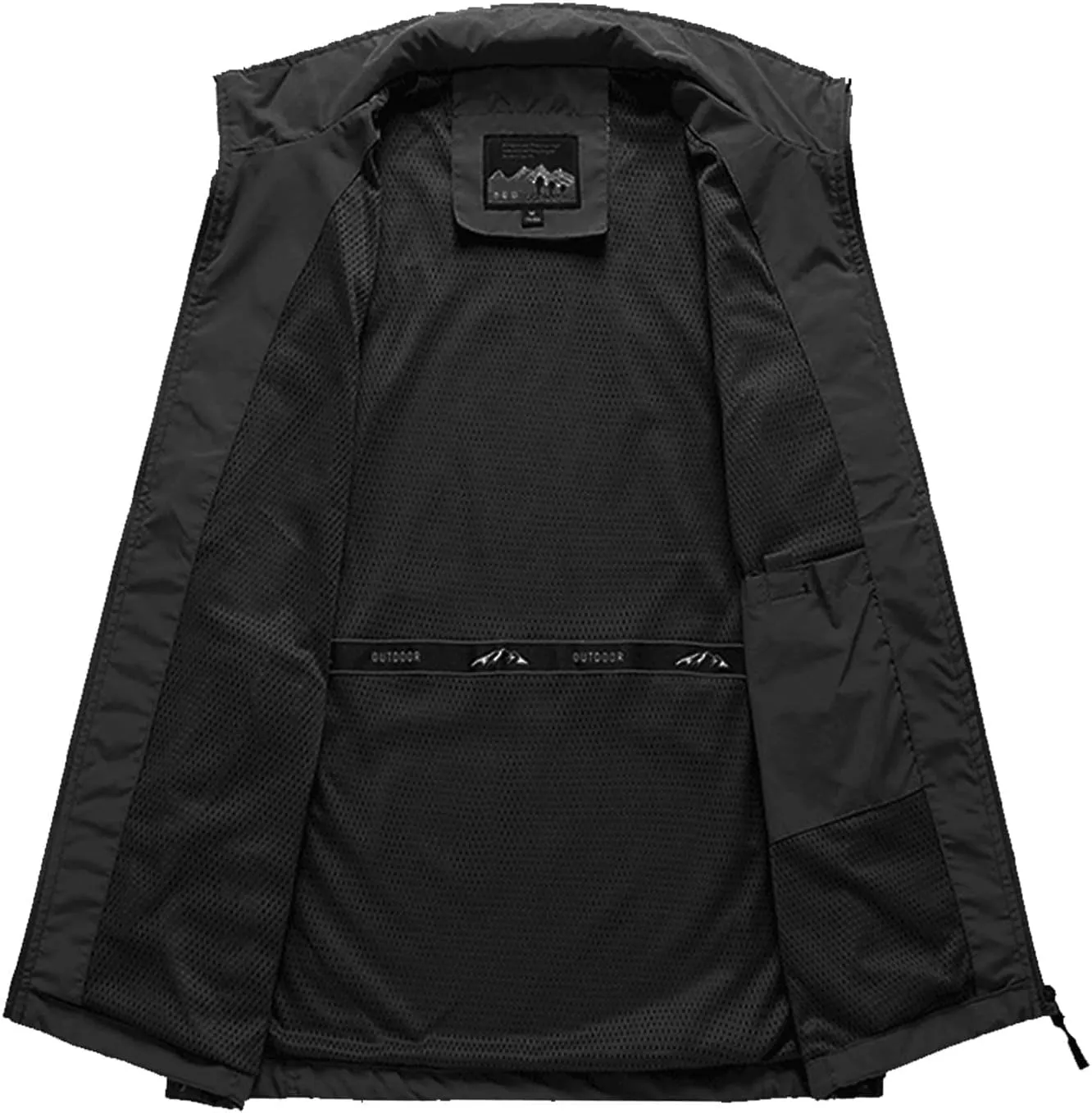 Custom Vest for Men Customize Sleeveless Jacket Lightweight Travel Hunting Fishing Outerwear Vests