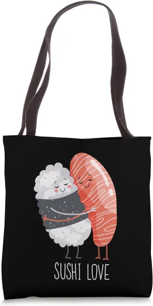 Cute Kawaii Sushi This Is How I Roll Tee Japanese Food Tote Bag