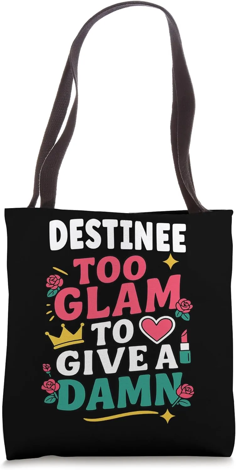 DESTINEE Personalized Women's Gift Custom DESTINEE Tote Bag