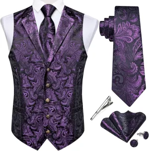 DiBanGu Men's Formal Suit Waistcoat - Business & Casual Dress Vests