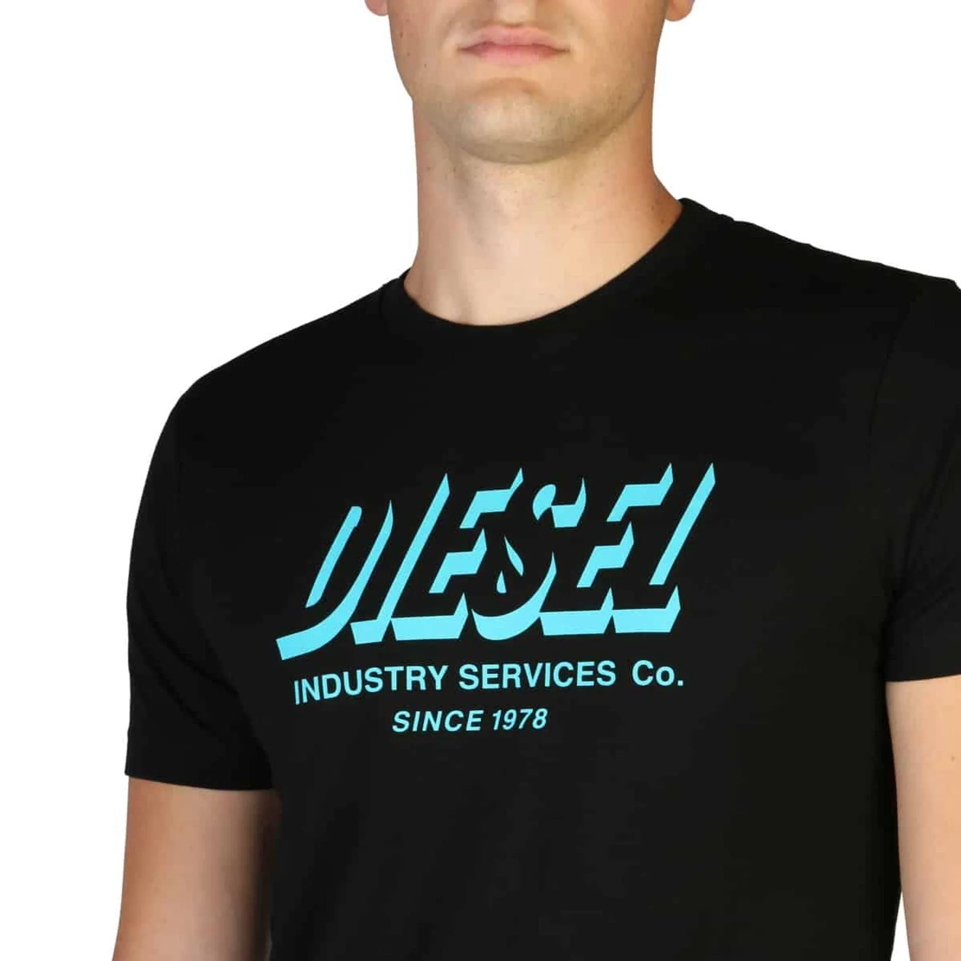 Diesel Men T-shirts - Black Brand T-shirts
