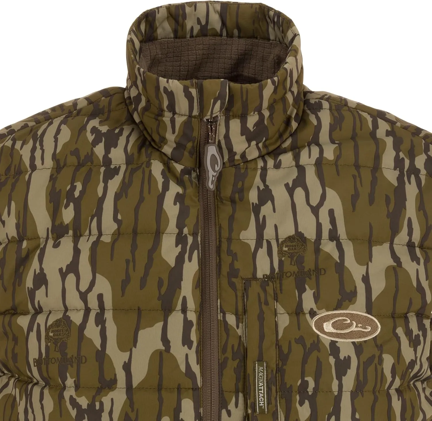 Drake Waterfowl Men's MST Synthetic Down Pack Warm Lightweight Durable Water-Repellent Adjustable Cold-Weather Hunting Vest