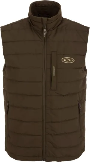 Drake Waterfowl Men's MST Synthetic Down Pack Warm Lightweight Durable Water-Repellent Adjustable Cold-Weather Hunting Vest