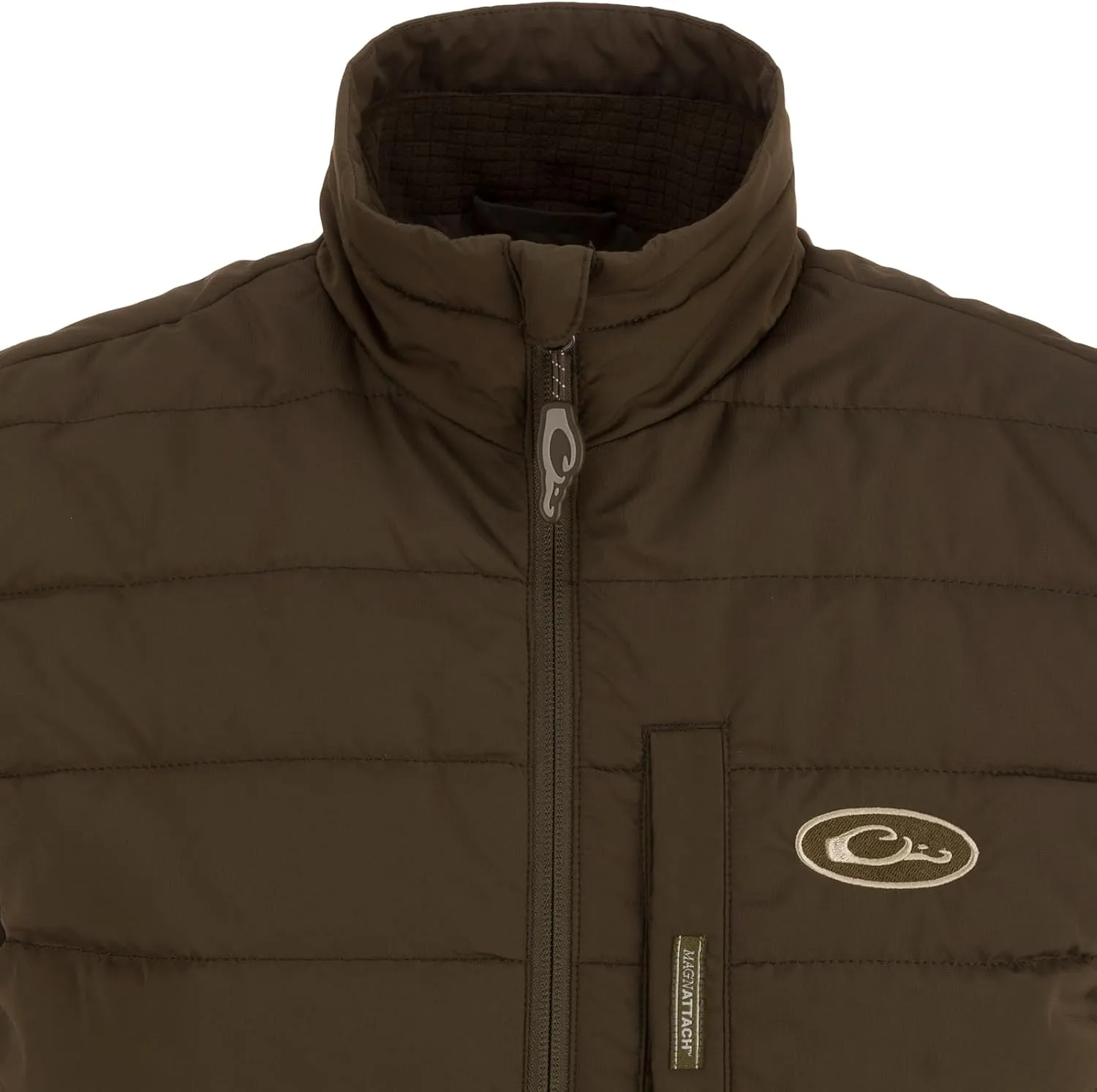Drake Waterfowl Men's MST Synthetic Down Pack Warm Lightweight Durable Water-Repellent Adjustable Cold-Weather Hunting Vest