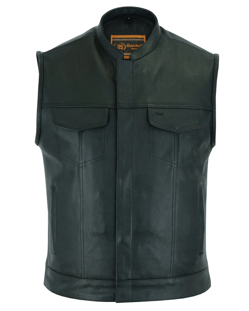 DS189A Smart Access Pockets, Milled Cowhide, Scoop Collar & Hidden