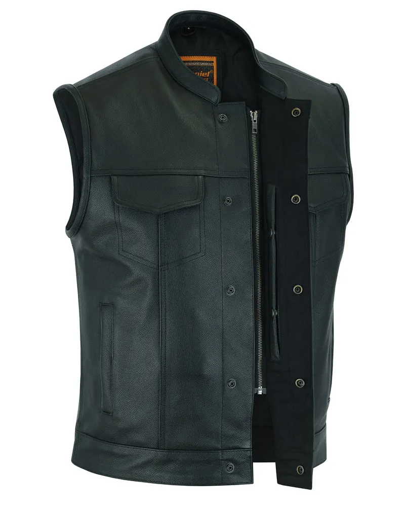 DS189A Smart Access Pockets, Milled Cowhide, Scoop Collar & Hidden