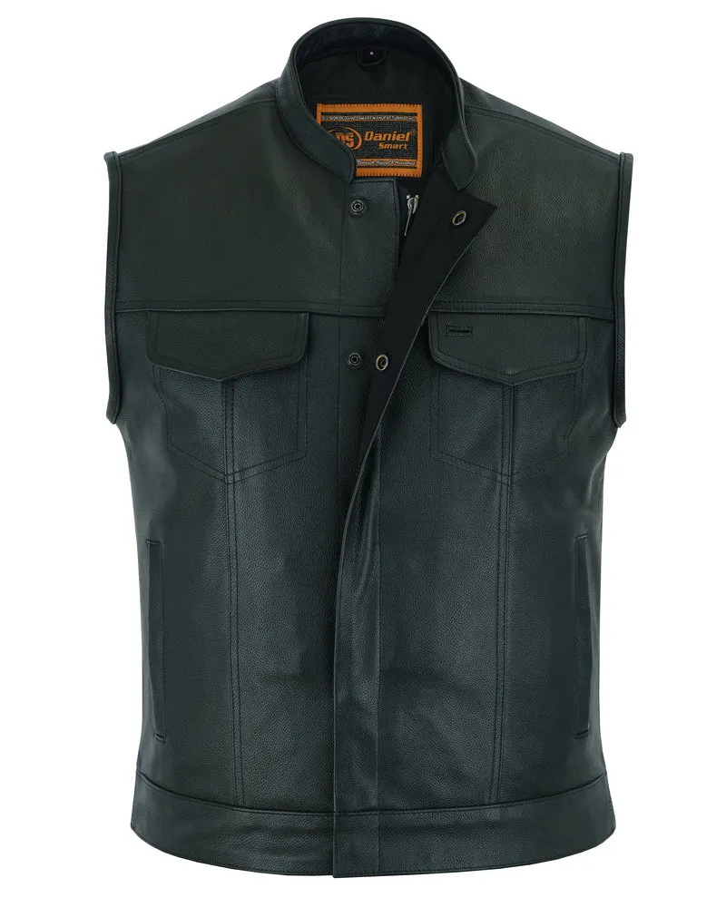 DS189A Smart Access Pockets, Milled Cowhide, Scoop Collar & Hidden