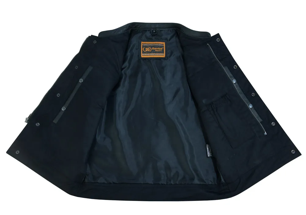 DS189A Smart Access Pockets, Milled Cowhide, Scoop Collar & Hidden