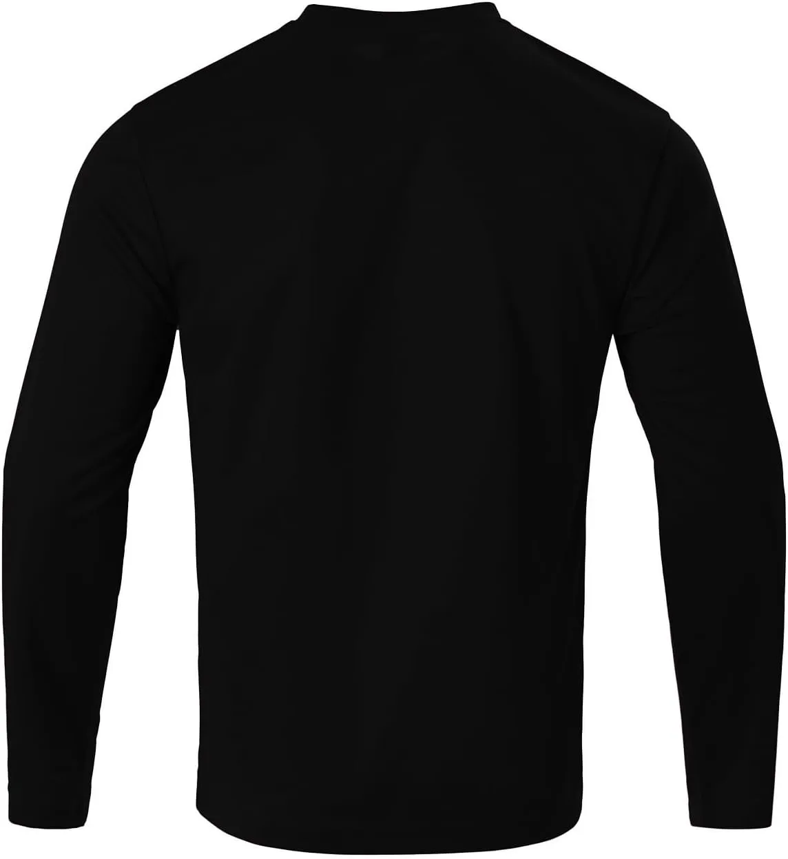 Facitisu Men Long Sleeve T Shirts Pack Quick Dry Athletic Running Activewear Workout Performance Tee Shirts