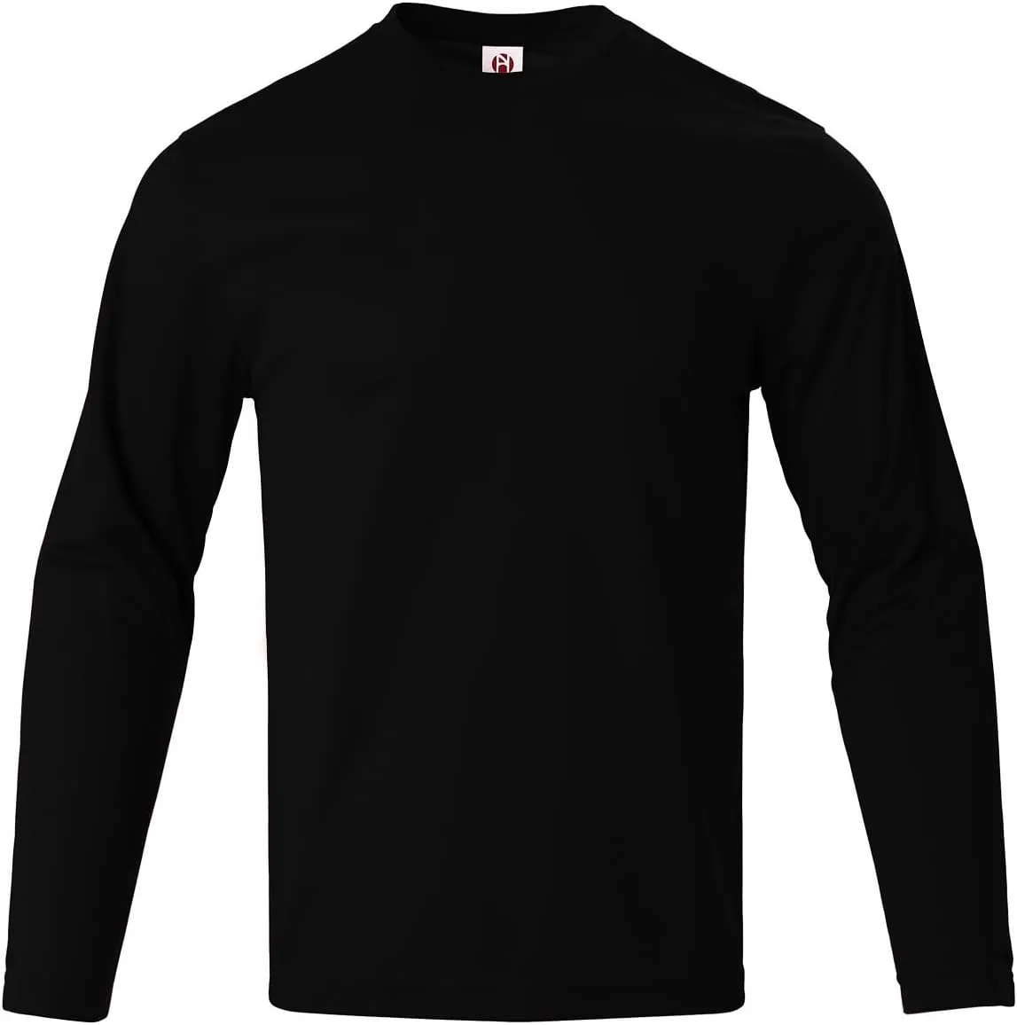 Facitisu Men Long Sleeve T Shirts Pack Quick Dry Athletic Running Activewear Workout Performance Tee Shirts