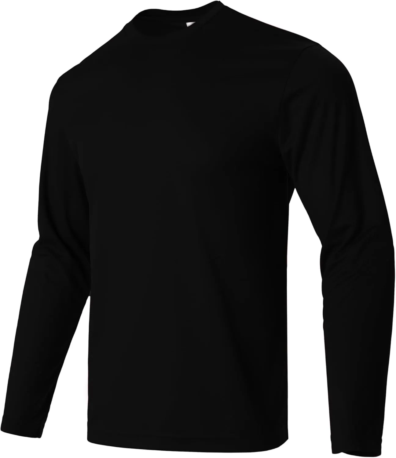 Facitisu Men Long Sleeve T Shirts Pack Quick Dry Athletic Running Activewear Workout Performance Tee Shirts