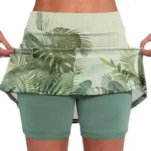 FlekmanArt Skirts for Women Skinny Sports Pants High Waist Biker Shorts Lightweight Workout Skorts Athletic Athletic Shorts