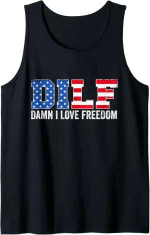 Funny Patriotic 4th Of July Tank Top