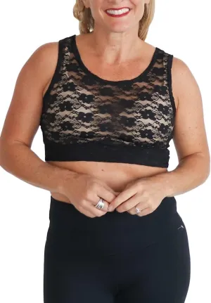 HALFTEE Full Lace Layering Tee | Crop Tops for Women & Teens | Crop Top | XS-3X |