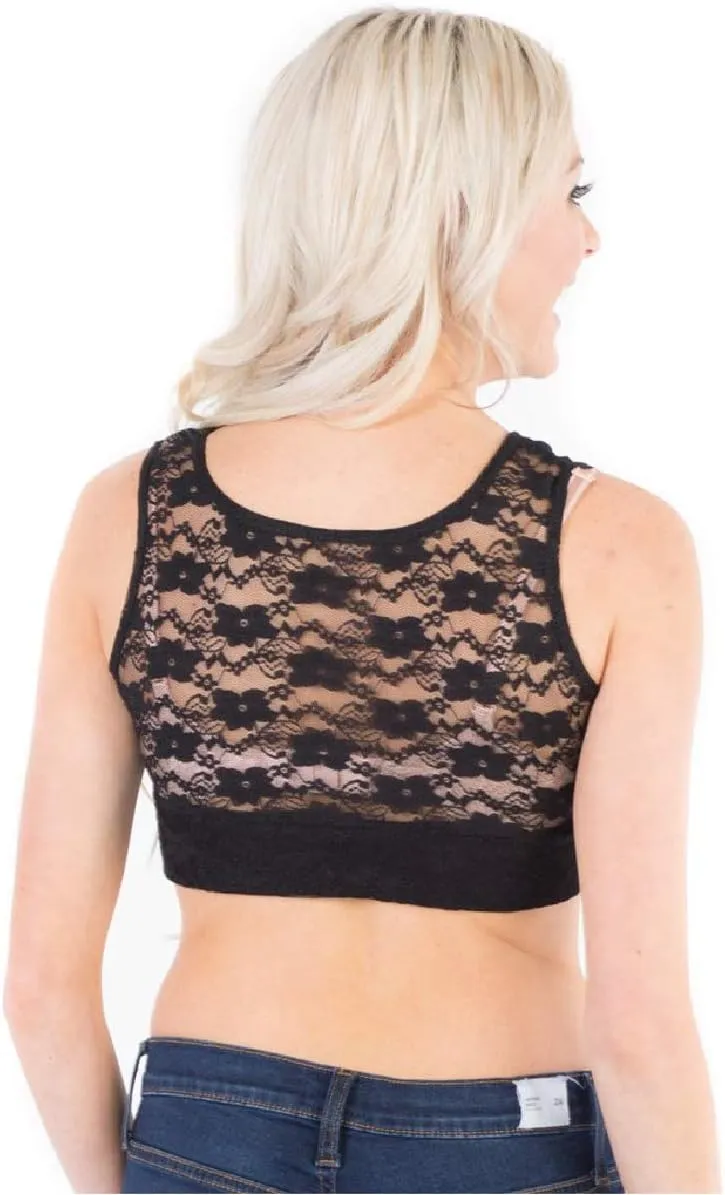 HALFTEE Full Lace Layering Tee | Crop Tops for Women & Teens | Crop Top | XS-3X |