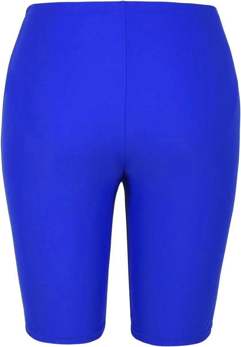 Hilor Women's Active Swim Shorts Sports UPF50  Swim Board Shorts Modest Swimsuit Bottoms
