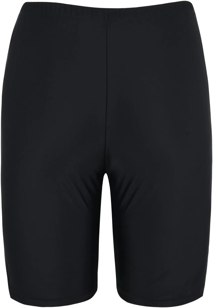 Hilor Women's Active Swim Shorts Sports UPF50  Swim Board Shorts Modest Swimsuit Bottoms