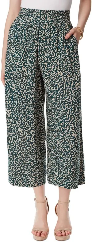 Jessica Simpson Women's Rosalie Pull on Wide Leg Crop Pant